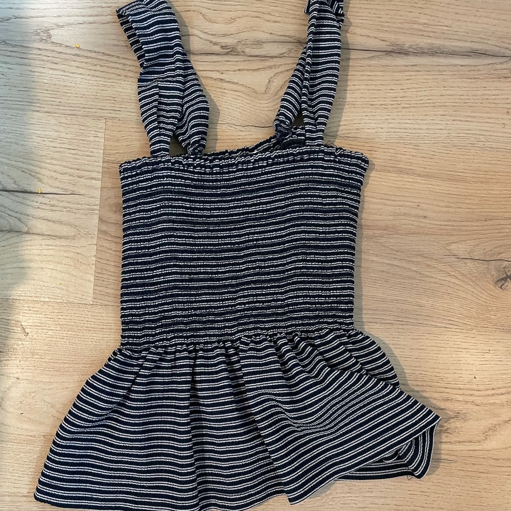 Madewell textured too. Worn once